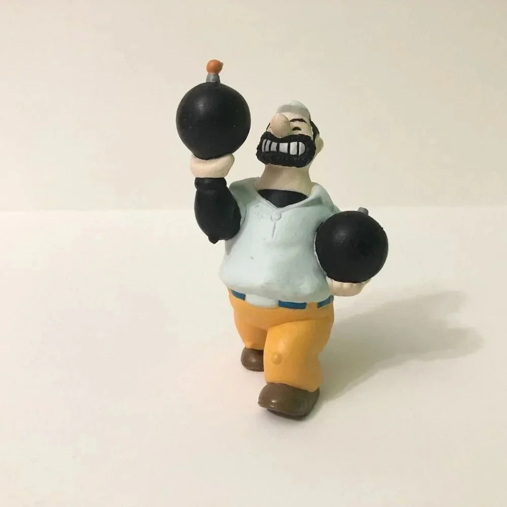 Vtg 1989 Bluto The Terrible Popeye KFS PVC Figure